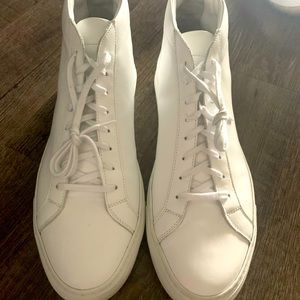 Common Projects Mens Size 45 White Sneaker Worn once, pristine condition